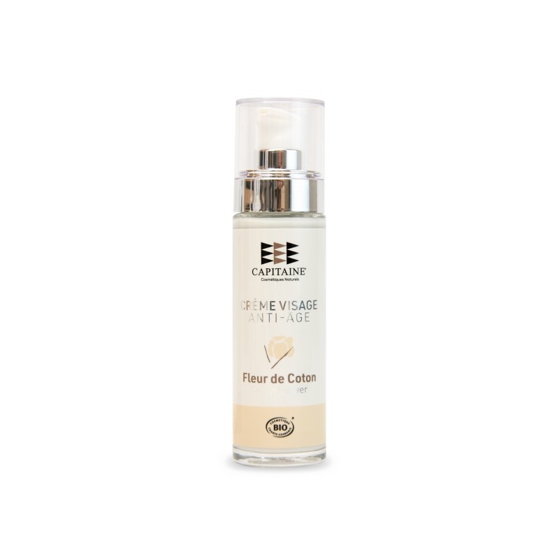 Crème visage anti-âge fleur de coton