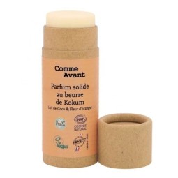 Parfum solide Lait de coco et Fleur d'oranger