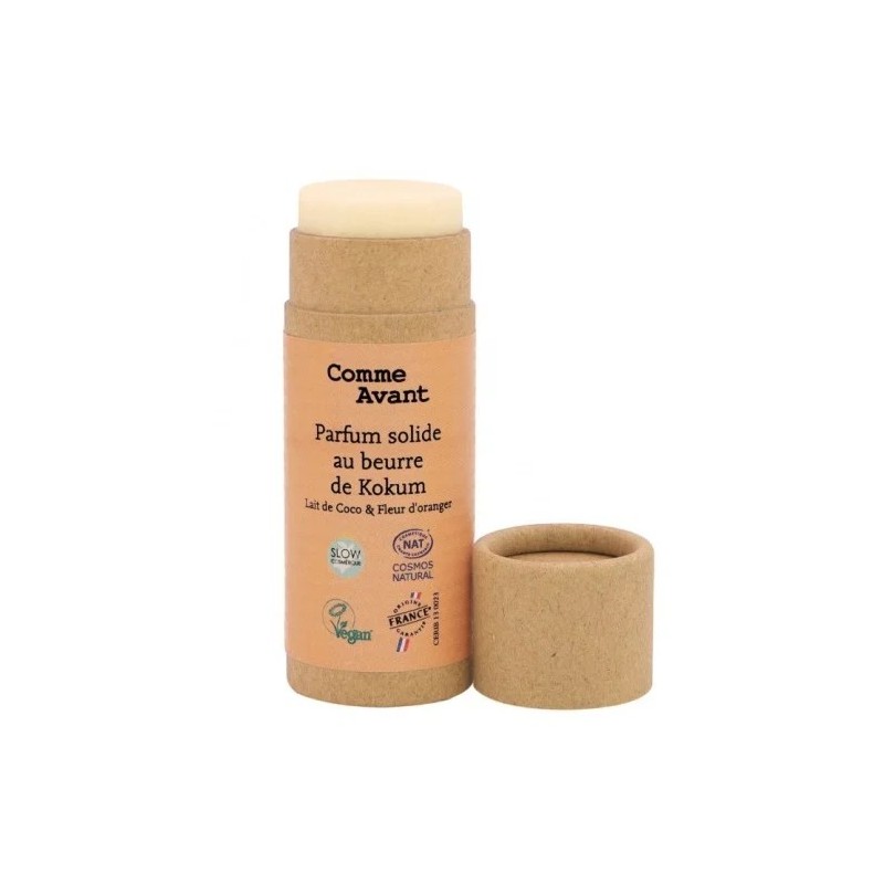 Parfum solide Lait de coco et Fleur d'oranger