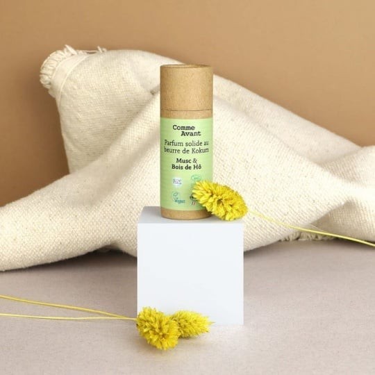 Parfum solide Musc et Bois de Hô