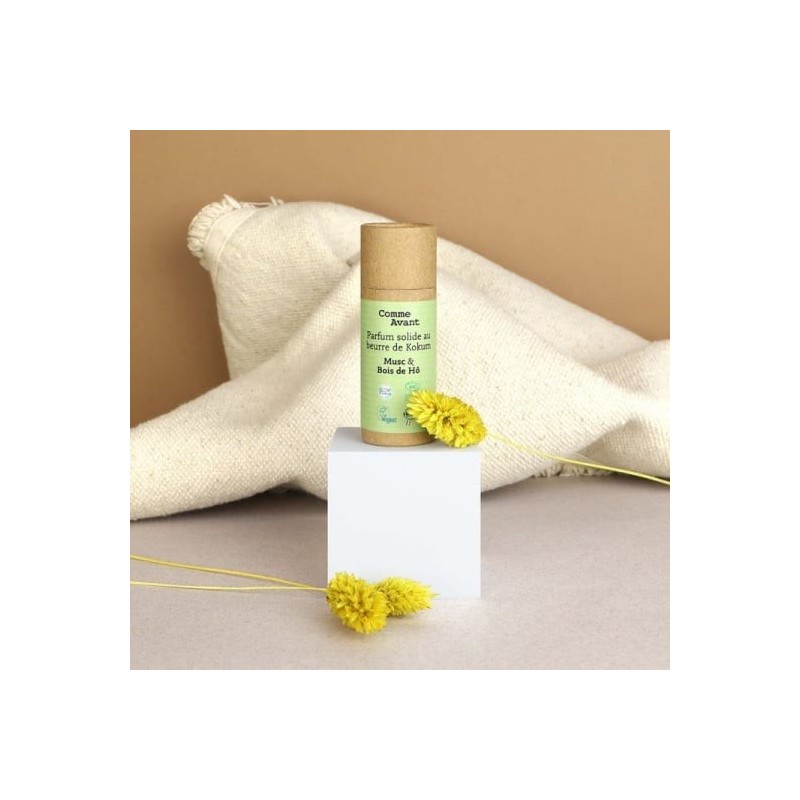 Parfum solide Musc et Bois de Hô