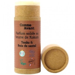 Parfum solide Tonka et Bois de Santal