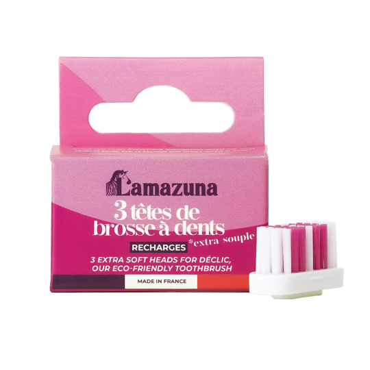 Recharge 3 têtes de brosse à dents - Extra-souple