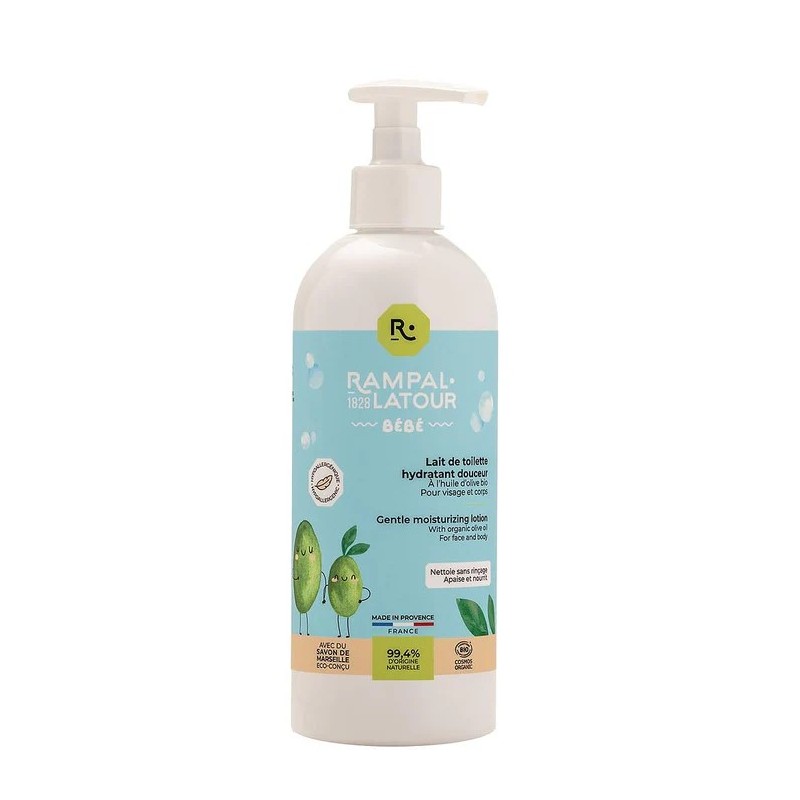 Lait de toilette hydratant bébé
