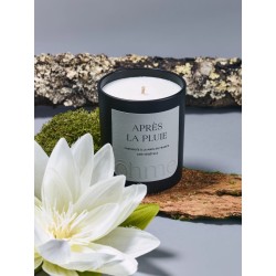 Bougie parfumée artisanale Après la Pluie