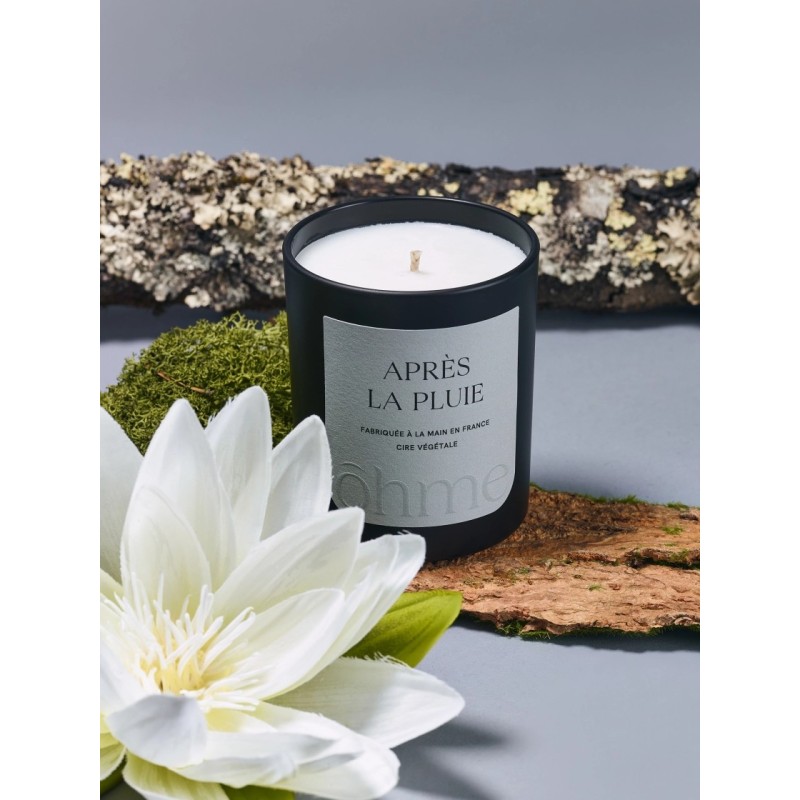 Bougie parfumée artisanale Après la Pluie
