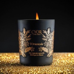 Photo bougie parfumée l'Orientale