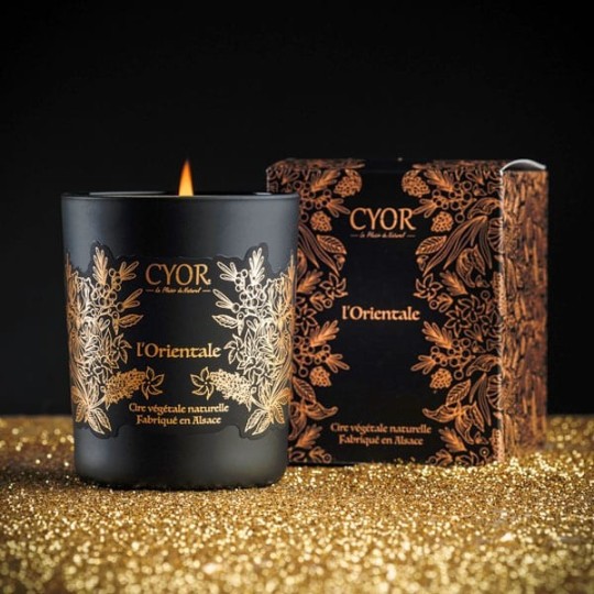 Photo bougie parfumée l'Orientale