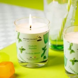 Diablo Menthe - Bougie Naturelle