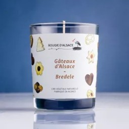 Bougie naturelle Gâteaux D'Alsace